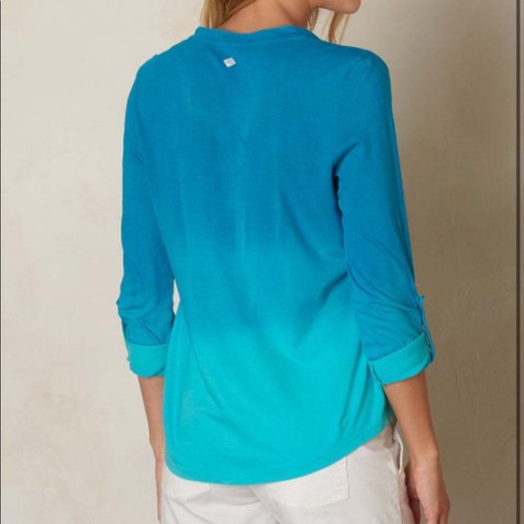 Prana Amber Shirt Teal - Picture 3 of 9